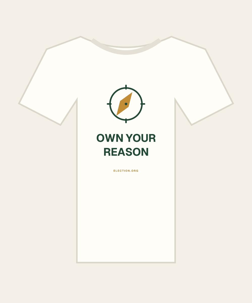 Own your reason. — original artwork, design preview